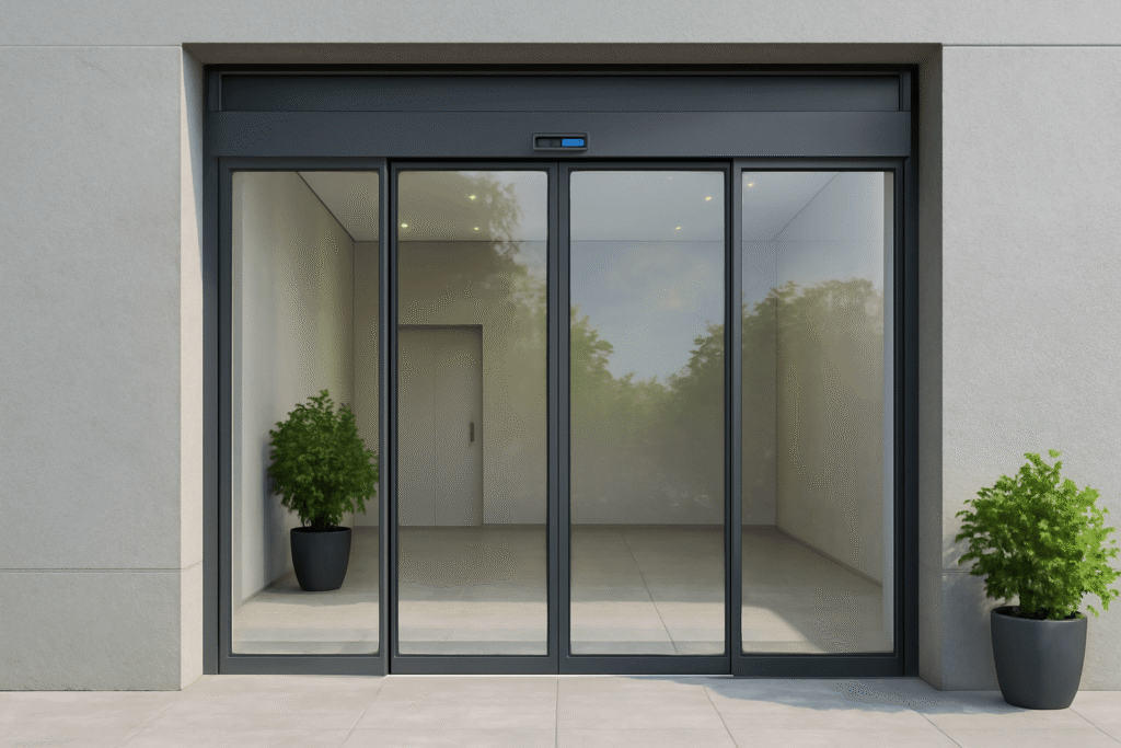 Automatic sensor door