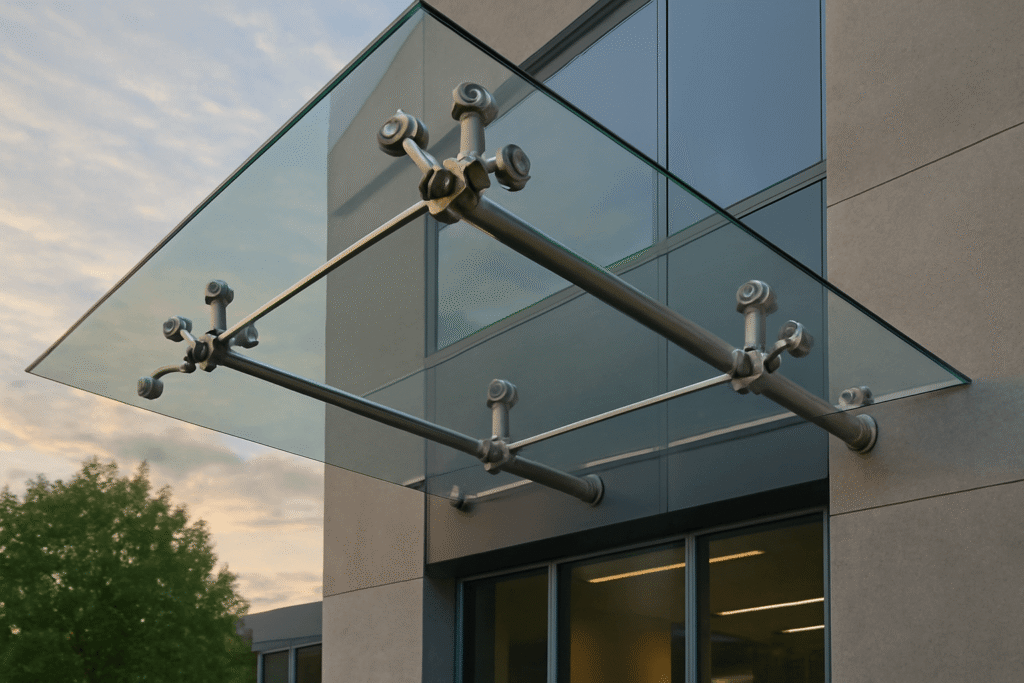 Spider System Glass Canopy